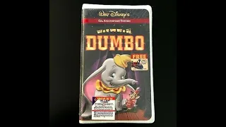 opening to dumbo VHS 2001