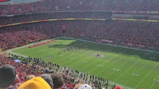 insane crowd noise at Arrowhead Stadium during AFC Championship (January 30th, 2022)