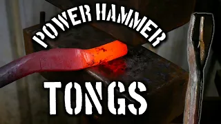How to Forge Power Hammer Tongs