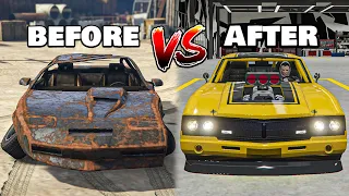 Transforming OLD CAR to BRAND NEW CAR - REBUILD SETUP | GTA V ROLEPLAY