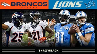 No Fly Zone Dominates! (Broncos vs. Lions 2015, Week 3)