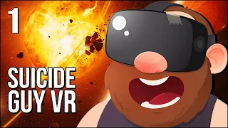 Suicide Guy VR | Part 1 | Flew A Spaceship Into The Sun!