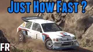 Dirt Rally 2.0 - Just How Fast Are Group B Cars ?