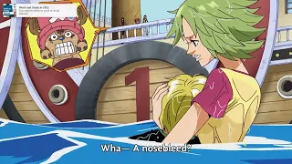 sanji the biggest nosebleed