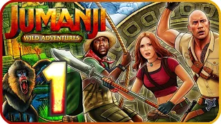 Jumanji: Wild Adventures Walkthrough Part 1 (PS4) Jungle - 100% Letters