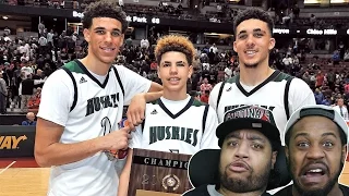 LONZO BALL FLYING HIGH IN HIS FINAL HIGH SCHOOL GAME & WINNING A STATE TITLE IN THE PROCESS!!!  🏀🏀