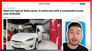 Meet the typical Tesla owner: A white man with a household income over $130,000