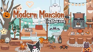 🍂Modern Mansion👻Toca Boca House Ideas [House Design] Tocalifeworld | Makeover 🧺 Toca World