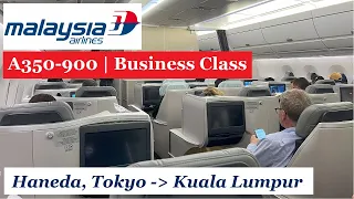 Malaysia Airlines | Business Class | A350-900: Haneda, Tokyo to Kuala Lumpur - MH37 Flight Review