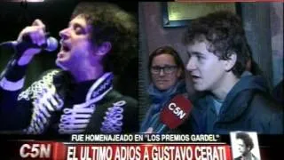 C5N - MURIO GUSTAVO CERATI: EL ULTIMO ADIOS EN LA LEGISLATURA (PARTE 2)