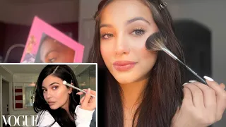 Recreating Kylie Jenners Vogue Makeup Tutorial