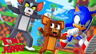 Minecraft - Who's Your Family? TOM e JERRY foram ADOTADO por SONIC no Minecraft ! TOM E JERRY !