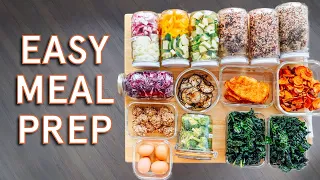 EASY Meal Prep With Me! Healthy & Delicious Meal Ideas For 1 Week At Home! | Lucie Fink