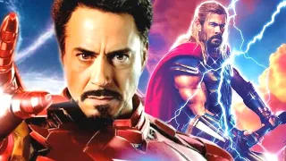 Robert Downey Jr. Defends Thor Over 'Security Guard' Comment - MUST WATCH