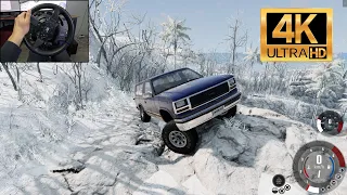 Snow Jungle Rock Island - BeamNG.Drive (Thrustmaster T300 RS)