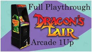 Arcade 1Up Dragon's Lair Full Playthrough (No Deaths)