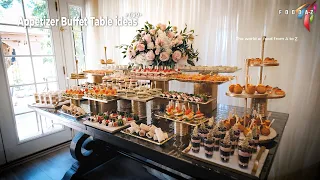 Buffet Table Decorating Ideas #029 + | finger food ideas for party | catering food ideas