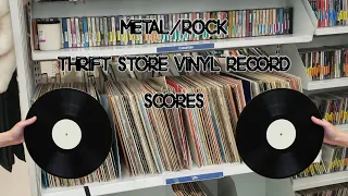 Metal/Rock Thrift Store Vinyl Record Scores