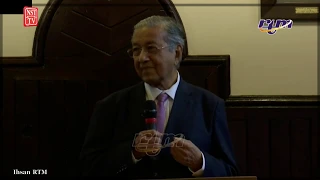 [LIVE] Tun Dr Mahathir Mohamad speaks at the Cambridge Union