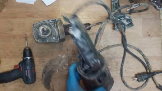 How to disassemble Metabo WX 23-230 230 mm angle grinder
