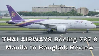 Is THAI AIRWAYS Economy Class Worth It? I Tried It Out From Manila To Bangkok on the Boeing 787-8