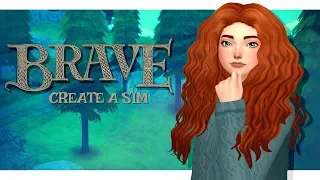 MODERN DAY MERIDA | Sims 4 Disney Princess Create A Sim