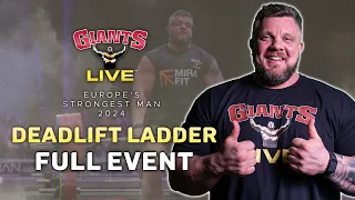 Head to head deadlift BATTLE! Europe's Strongest Man 2024