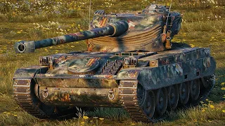 AMX 13 105. Тащит бой.