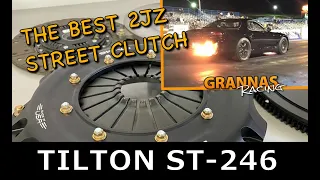 The BEST 2JZ clutch ever?? TILTON ST246 with twin sprung discs!!!