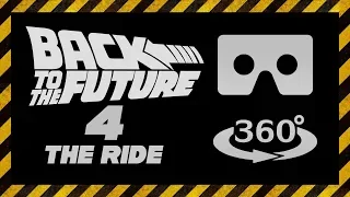 Back to the future 4. Movie 1991. BTTF RIDE. VR 360