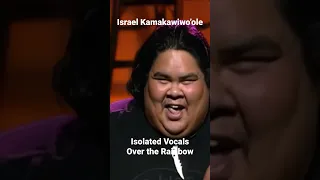 Never before heard isolated vocals of Israel “IZ” Kamakawiwo’ole’s “Over the Rainbow”