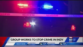 Group works to stop crime in Indy