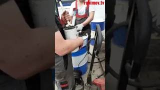 После капитального ремонта  заводим мотор, CUMMINS