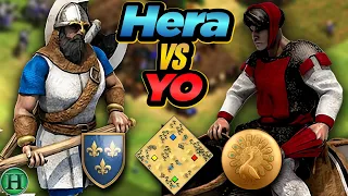 Franks vs Burmese | 1v1 Arabia | vs Yo | AoE2