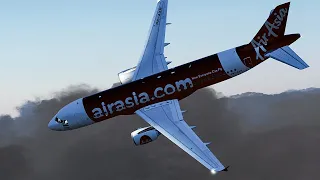 Disaster Over Indonesia | Falling at Over 20,000 Feet per Minute Mid-Flight | AirAsia Flight 8501