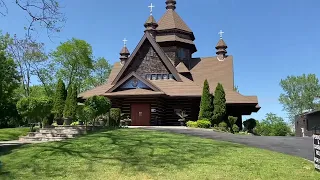 Унікальна гуцульська церква в м. Ніагара - на - водоспаді, Канада. Бонус- пісня від гурту "Карпати".