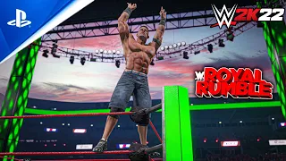WWE 2K22 Royal Rumble Match 2023 | PS5 Gameplay [4K60fps]
