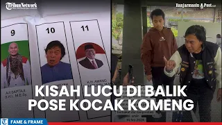 Kisah Lucu di Balik Pose Kocak Komeng di Surat Suara Caleg DPD RI Jawa Barat