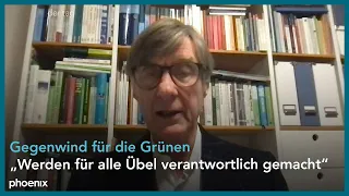 Lothar Probst (Politikwissenschaftler) u.a. zur Klausur der Grünen