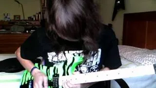 17 girls in a row Steel Panther solo cover (pickupdeth)