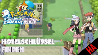 POKéMON STRAHLENDER DIAMANT & LEUCHTENDE PERLE - SO BEKOMMT IHR DEN HOTELSCHLÜSSEL