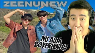 [REACTION] ZeeNuNew | Nu New as a Boyfriend | ZEE PRUK & NUNEW |   | Tiktok Compilation