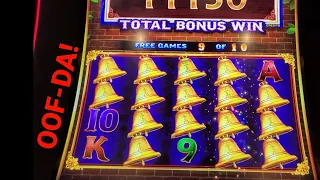 Ultimate Fire Link! Chasing on 2 denoms for 2.5 days...way to long! #slots #mgm #vegas