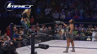 Taryn Terrell Tries to Stop Awesome Kong's Path of Destruction (Mar. 27, 2015)