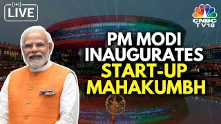 LIVE: PM Narendra Modi Inaugurates Start-up Mahakumbh At Bharat Mandapam | N18L | CNBC TV18