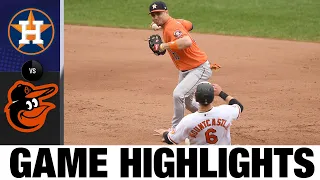 Astros vs. Orioles Game Highlights (9/25/22) | MLB Highlights