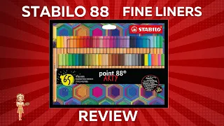 Stabilo 88 Fineliner pen review- Are they worth the money?