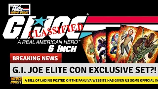 NEWS BURST!! G.I. JOE CLASSIFIED ELITE BOX SET!!