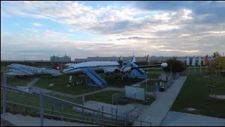 A walk to the Besucherpark at München Airport