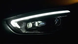 New Mercedes-Benz C-Class DIGITAL LIGHT | Welcome Animation, Night Driving Aids